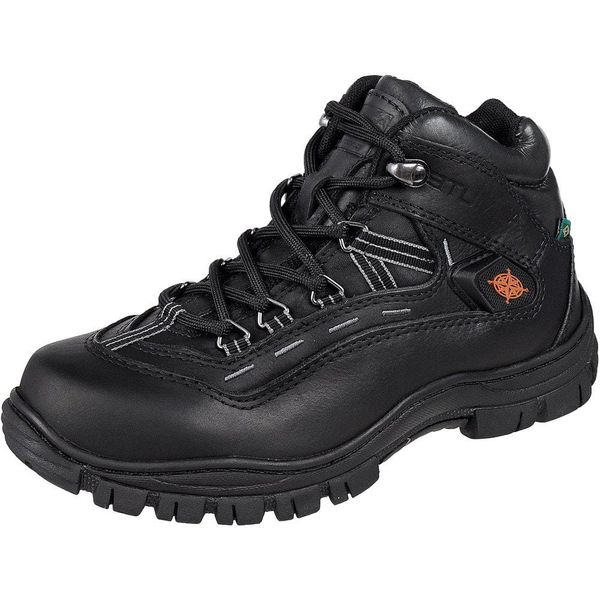 Bota Adventure Em Couro Legítimo Azimute - 602 - Preto