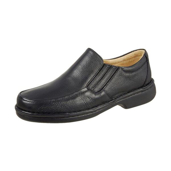 Sapato Casual Conforto Floater Casual Franca Brasil - 606 - Preto