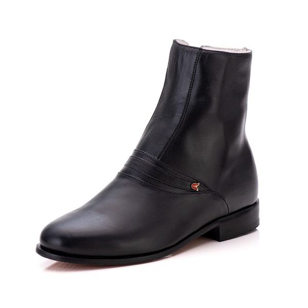 Bota Social Masculina Cano Médio Everest Ranster - 6501 - Preto
