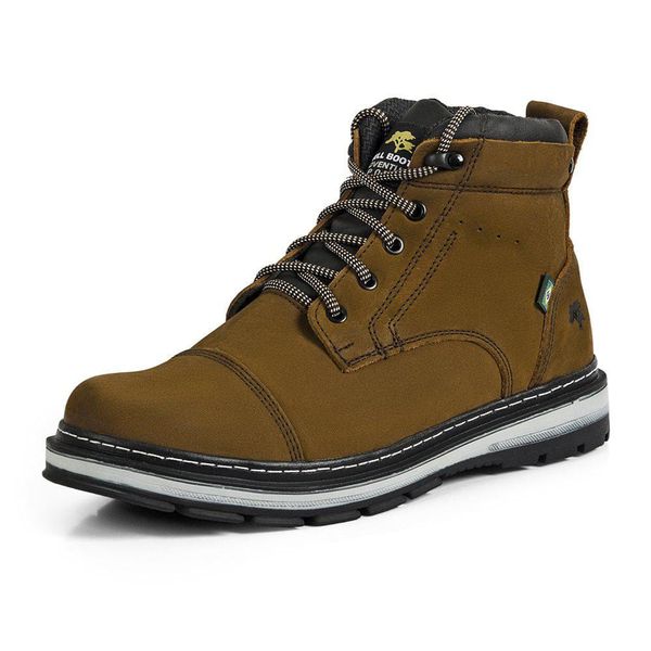 Bota Adventure Casual Couro Nobuck Bell Boots - 815 - Camel