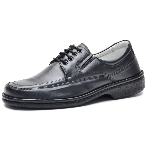 Sapato Linha Sem-stress Extremo Conforto Cla Cle - CR1004 - Preto