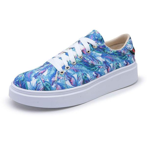 Tênis Feminino Casual Cano Baixo GuGi - TCASUAL - Floral Azl