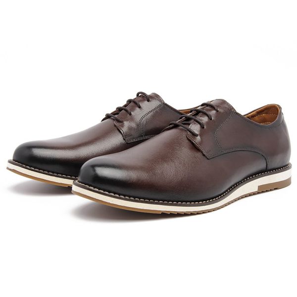 Sapato Casual Oxford Onix Calçados - X00 - Café