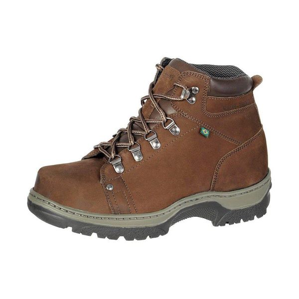 Bota Adventure Couro Reflonado Ranster - 5010 - Caqui Reflonado