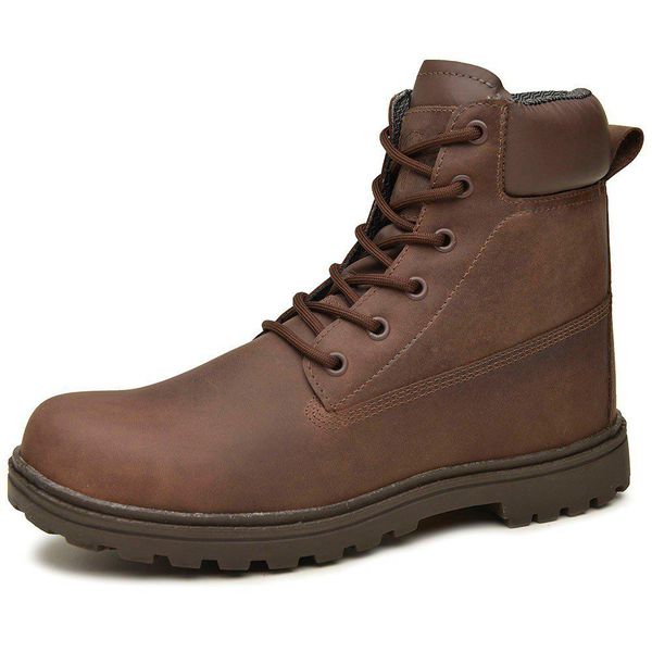 Bota Adventure Couro Legítimo Crazy Horse Atlântica Richard Rasmussen - 17810 - Chocolate