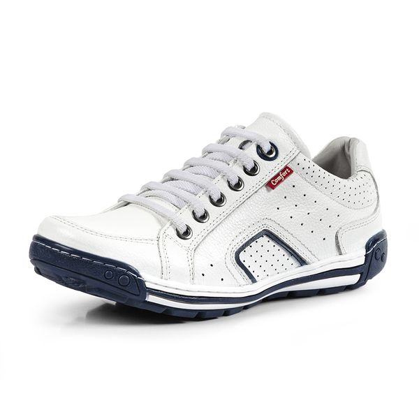 Sapatenis Masculino Jetta Conforto Difranca - 3025 - Branco