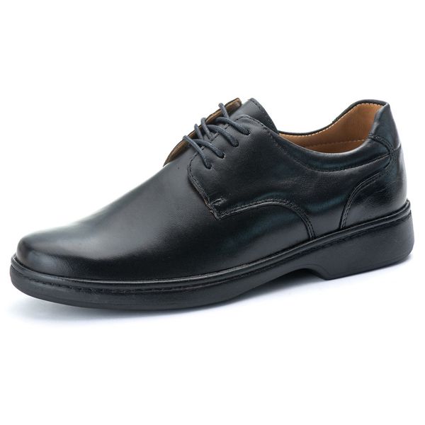 Sapato Casual Conforto Pele De Carneiro Ranster - 2006 - Preto