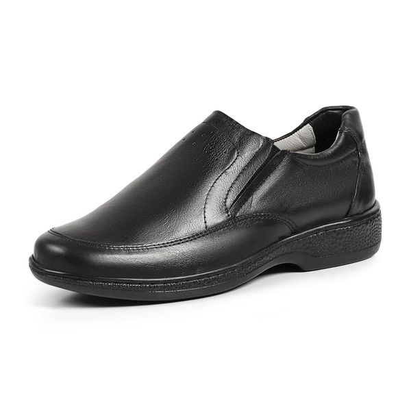 Sapato Casual Masculino Couro DIfranca - 753 - Preto