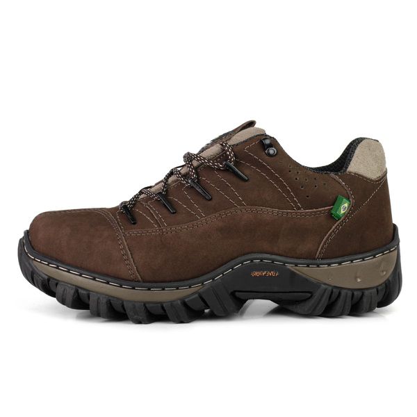 Bota Adventure Couro Legítimo Nobuck Waterfall Bell-boots - 4600 - Chocolate