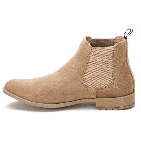 Bota Chelsea Feminina Couro DIfranca PN1777 - Areia