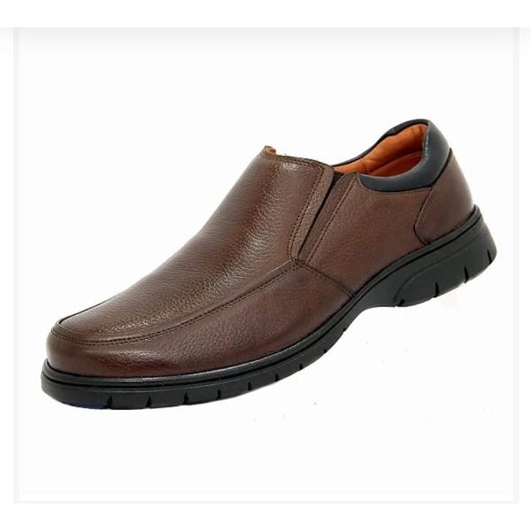 Sapato Masculino Casual Café Couro Floater DIfranca - 0501