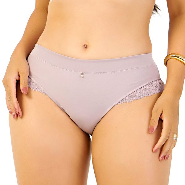 CALCINHA BIQUINI COM PALA ROSA RETRO