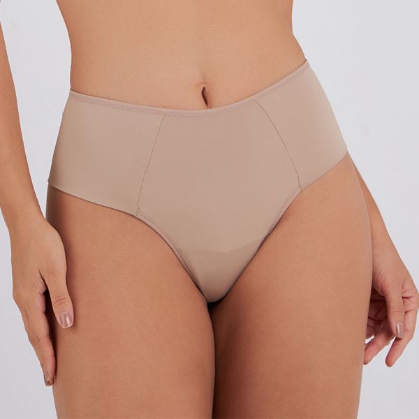 CALCINHA FIO DENTAL LATERAIS COMFORT CHOCOLATE