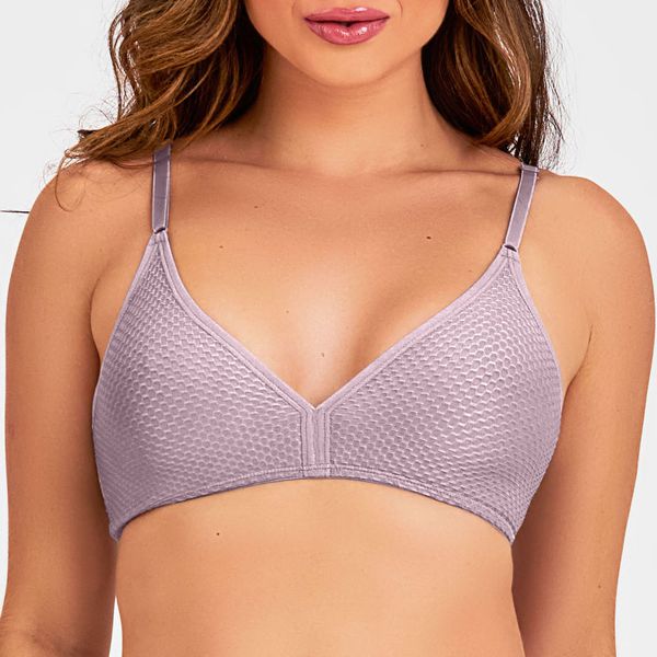 SUTIÃ SEM BOJO ROSA RETRO