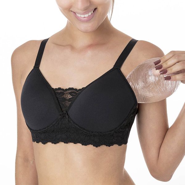 SUTIÃ COM BOJO MASTEC PRETO