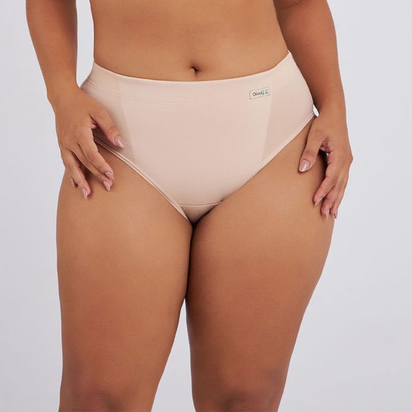 CALCINHA BASIC ZERO BARRIGA ECO BEGE