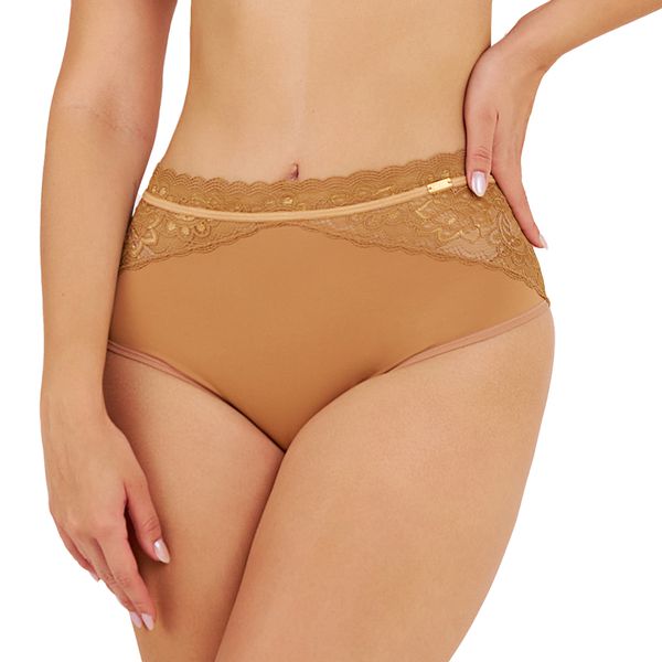 CALCINHA HOT CALEÇON AMENDOA