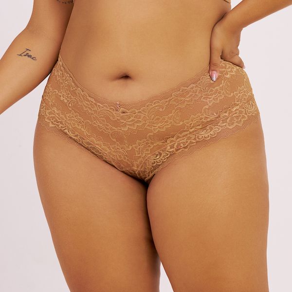 CALCINHA CALEÇON AMENDOA