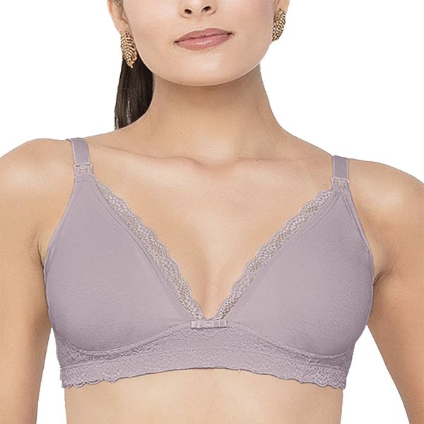 SUTIÃ AMAMENTAÇÃO C/ BJ REMOVIVEL ROSA RETRO