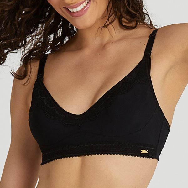 SUTIÃ AMAMENTAÇÃO MOLDADO PRETO