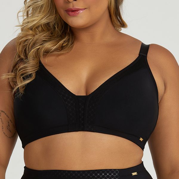 SUTIA TOP MOLDADO PRETO