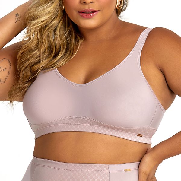 SUTIA TOP MOLDADO PLUS ROSA RETRO