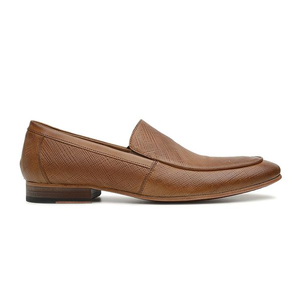 Loafer Piacenza Linho Caramelo