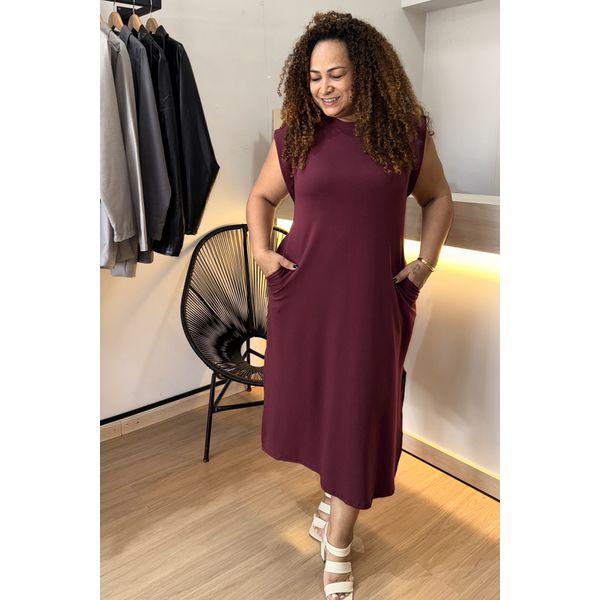 VESTIDO CINDY - MARSALA 