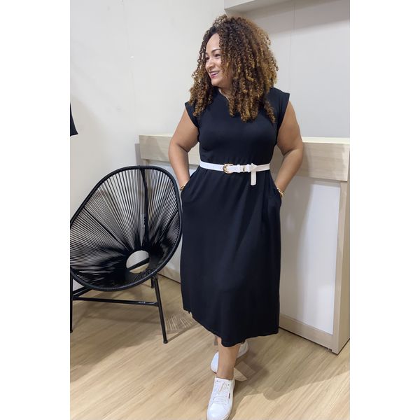 VESTIDO CINDY - PRETO