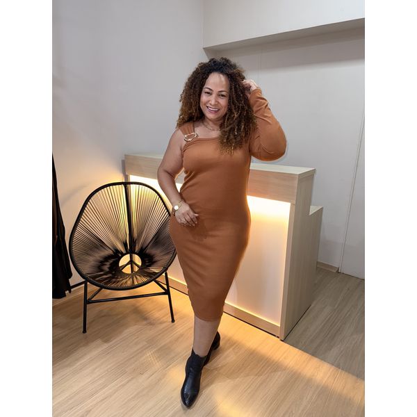 VESTIDO JULIANA - CARAMELO