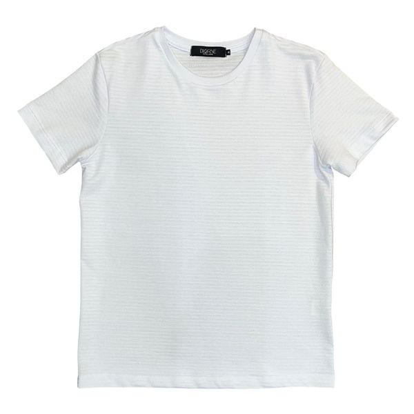 T-SHIRT MASCULINA BASICA - BRANCO