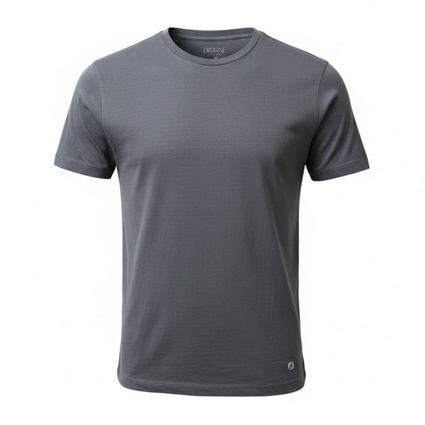 BÁSICA MASCULINA ALGODÃO EGÍPCIO - AZUL CAPRI