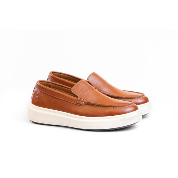 MOCASSIM MASCULINO CITY CARAMELO