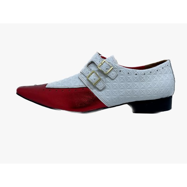 Sapato Social Masculino Branco E Vermelho Sapato Vermelho E Branco
