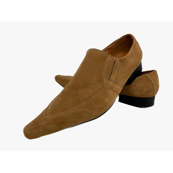 Mocassim Masculino Italiano em Couro Social Marrom - Ref: 730