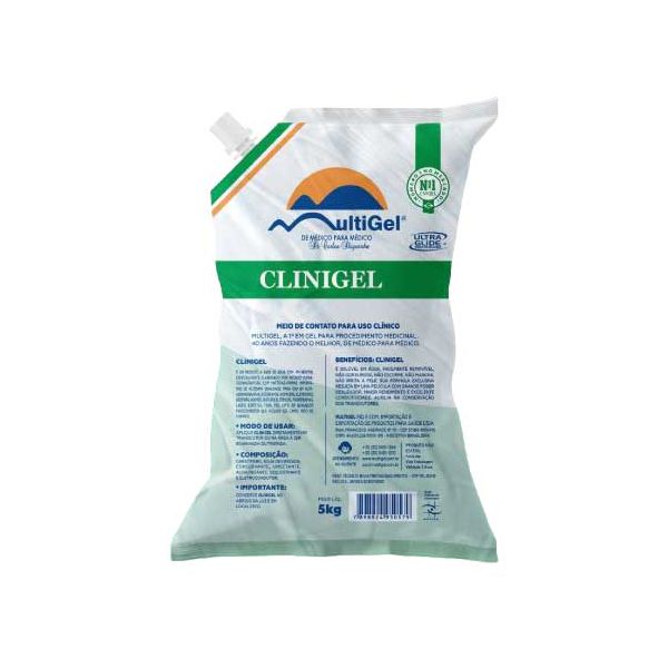 Gel Condutor 5kg para Eletroterapia - Gel 5kg