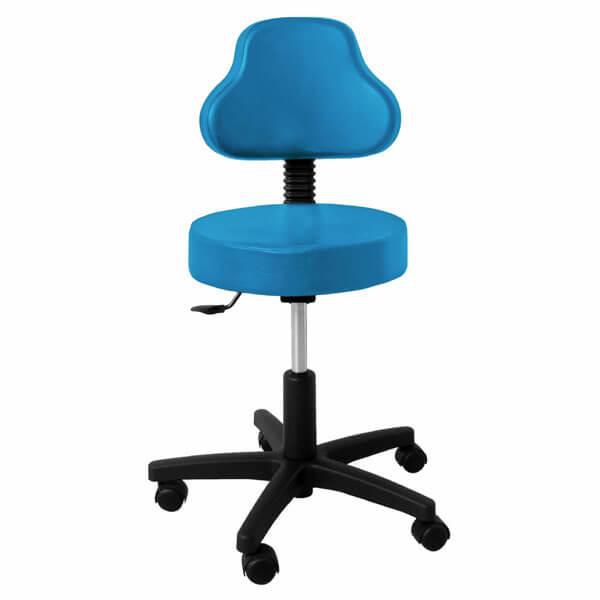 Mocho para Estética Azul Claro - Comfort - Salus