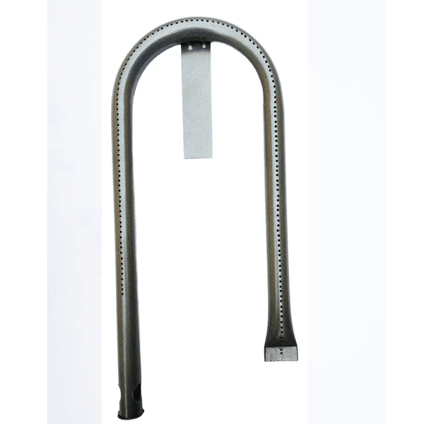 Queimador Tubular Gás Em u Para Chapas Lanche Prensas 1furo Esquerdo