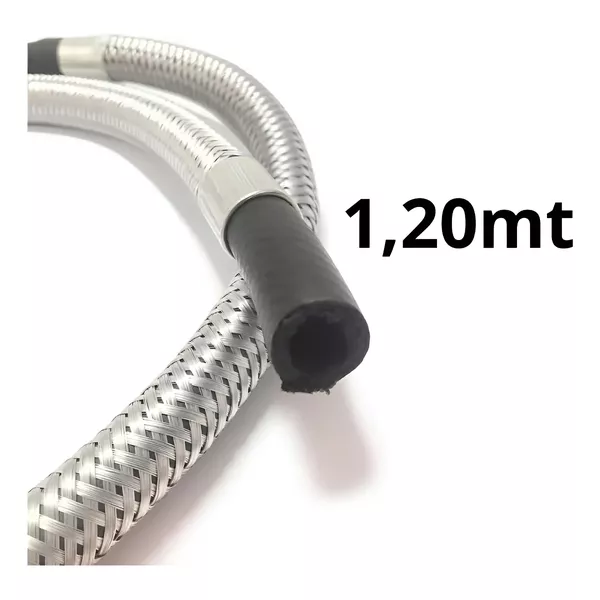 FlexÍvel Para GÁs 1,20m Bmxbm Mangueira Baixa PressÃo