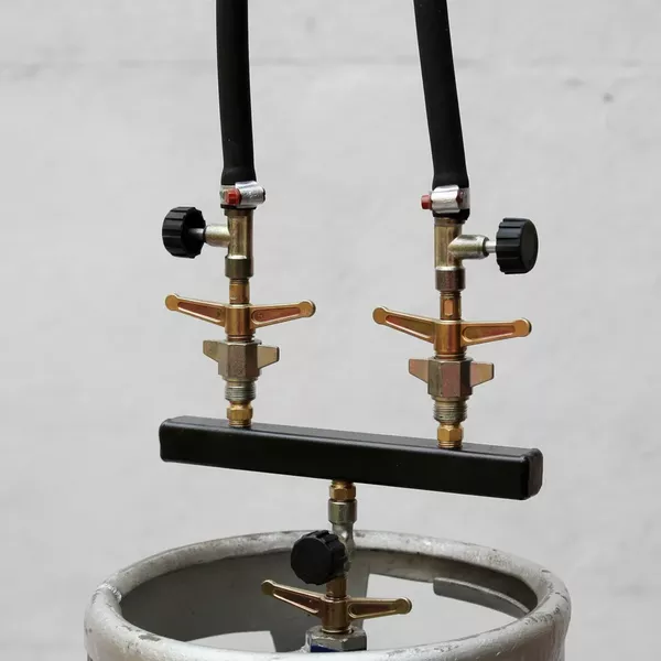 Adaptador - Dois Reguladores 01 BotijÃo Completo