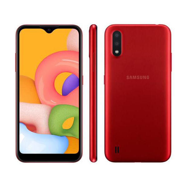 Samsung Galaxy A01 Desbloqueado 32GB Vermelho