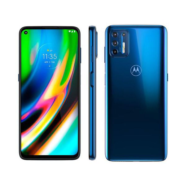 Smartphone Motorola Moto G9 Plus 128GB Azul Indigo -4GB RAM 