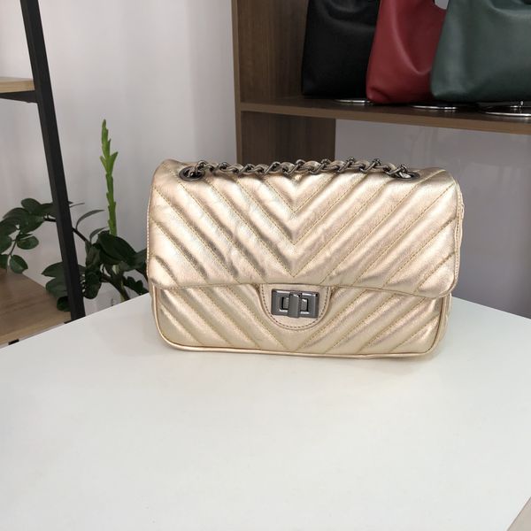 Bolsa Sandy Dourada