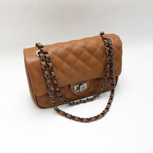 Bolsa Sandy Caramelo com Ônix 