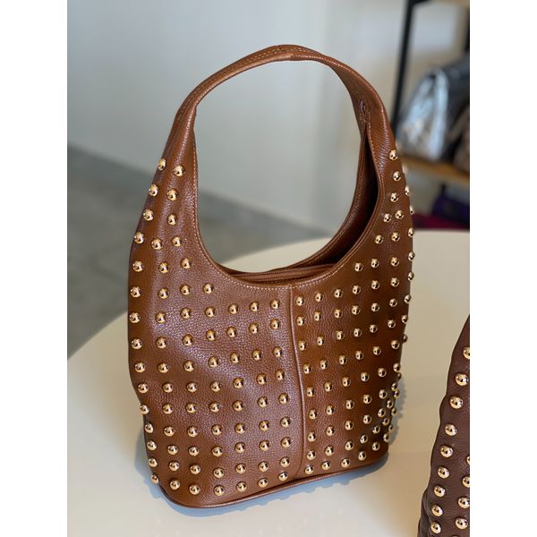 Bolsa Cleo Caramelo