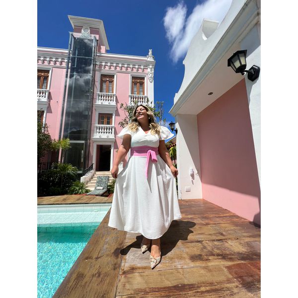 CONJUNTO SAIA EVAS GRAZI OFF ROSA