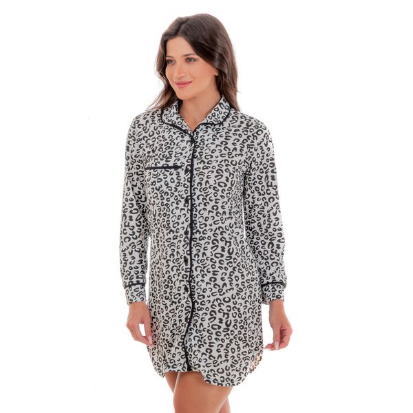 Camisola Manga 7/8 Animal Print