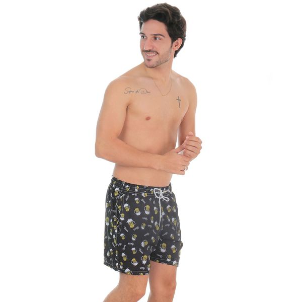 Short Praia Masculino Cerveja Chopp