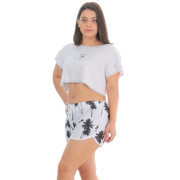 Short Praia Feminino Coqueiros