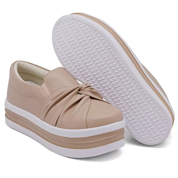 T nis Slip On N Frontal Dk Shoes Flat Form Rose DK Shoes